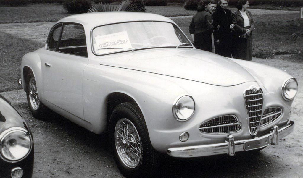 Alfa Romeo 1900 SS Touring Superleggera da Villa D’Este a Milano Autoclassica nello stand OldCar24