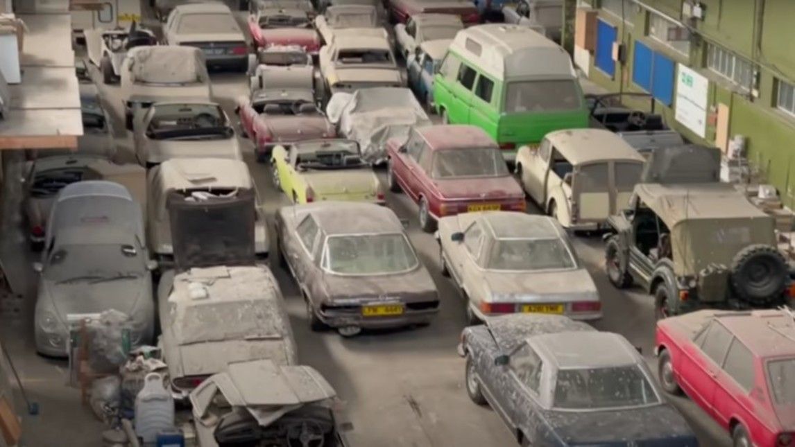 EXCEPTIONAL DISCOVERY OF HISTORIC CARS IN ENGLAND