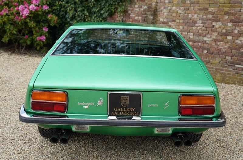 Lamborghini Jarama proposta in vendita dalla concessionaria olandese Gallery Aaldering 