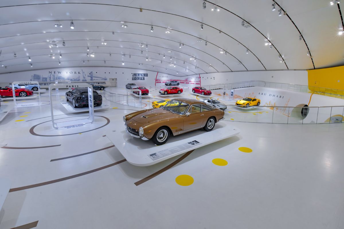 Ferrari's classic cars at Auto e Moto d'Epoca 2022