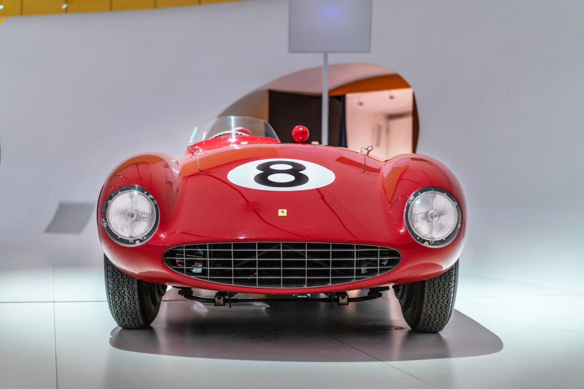 Ferrari's classic cars at Auto e Moto d'Epoca 2022