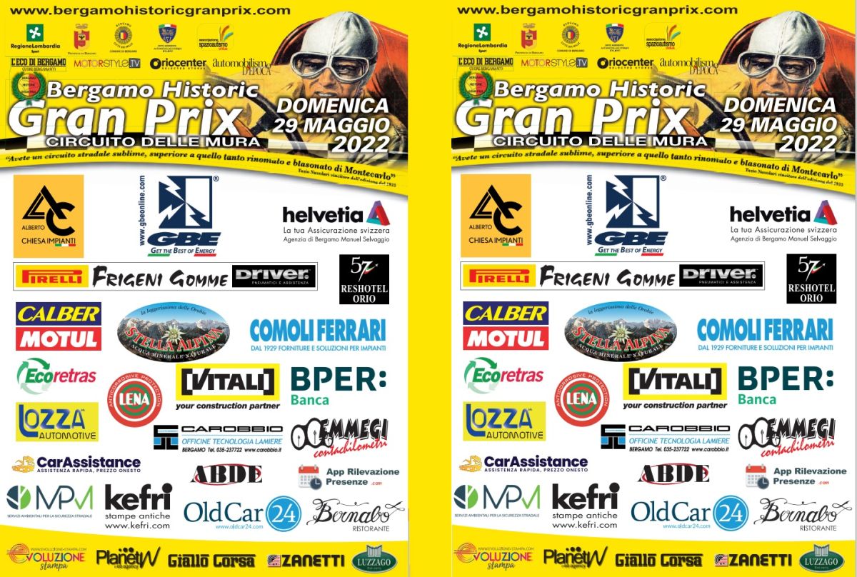 BERGAMO HISTORIC GRAN PRIX RIACCENDE I MOTORI