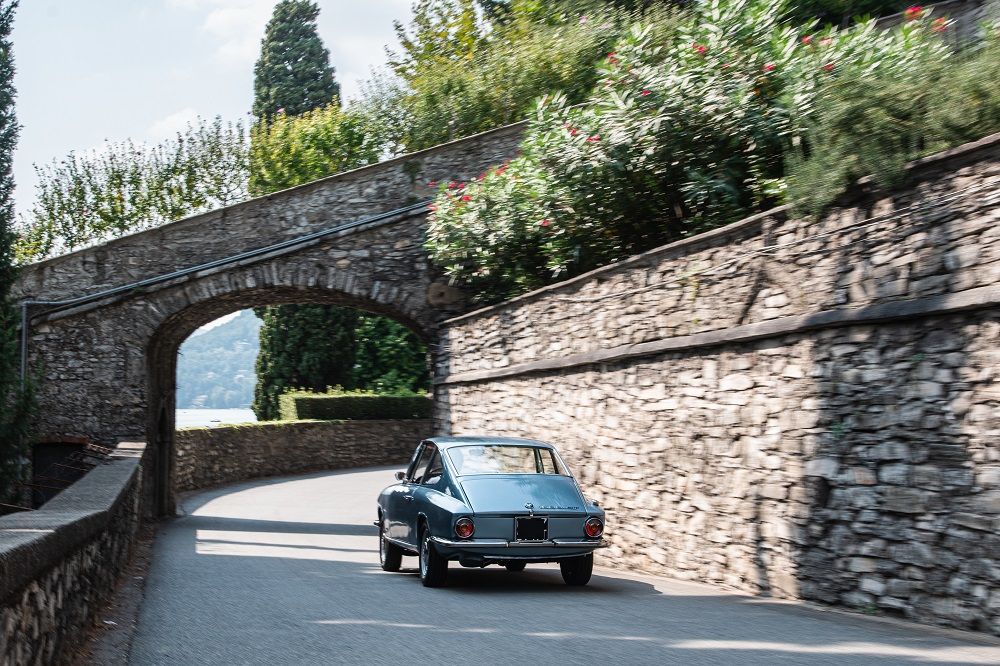 BMW 1600 GT Frua, la rarissima "Ferrarina tedesca"  a Villa D'Este