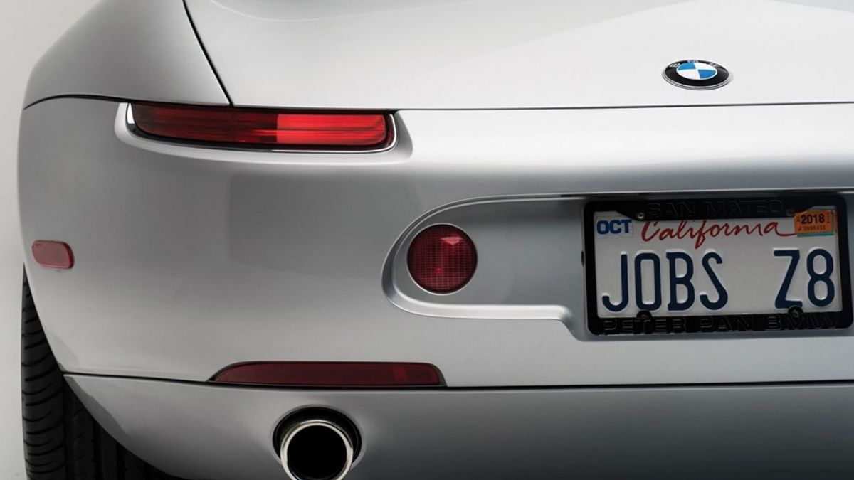 Steve Jobs' BMW Z8 at auction.