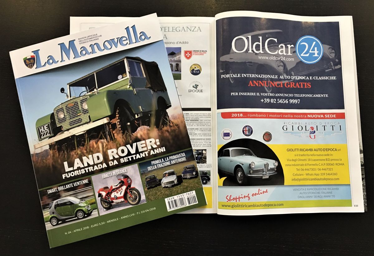 OldCar24 su "La Manovella"