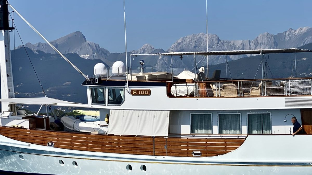 F100, lo yacht di Gianni Agnelli