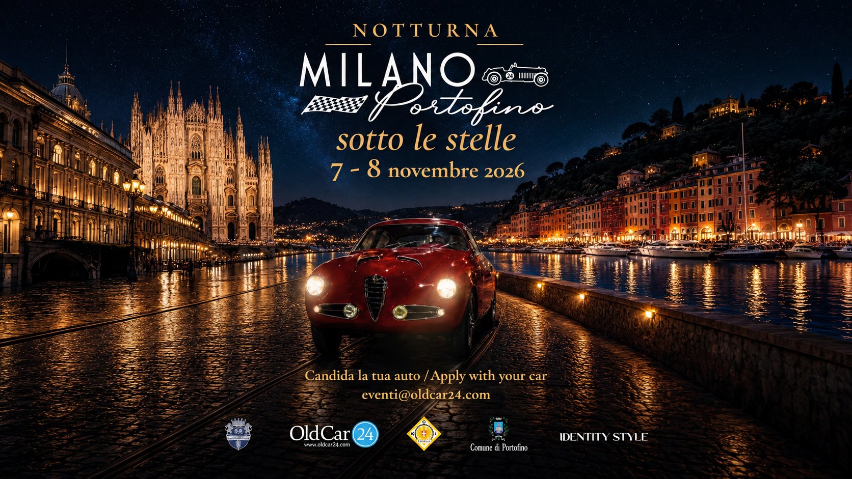 Milano Portofino sotto le stelle 2026: l’esclusivo evento per Gentleman Collectors 7–8 novembre 2026