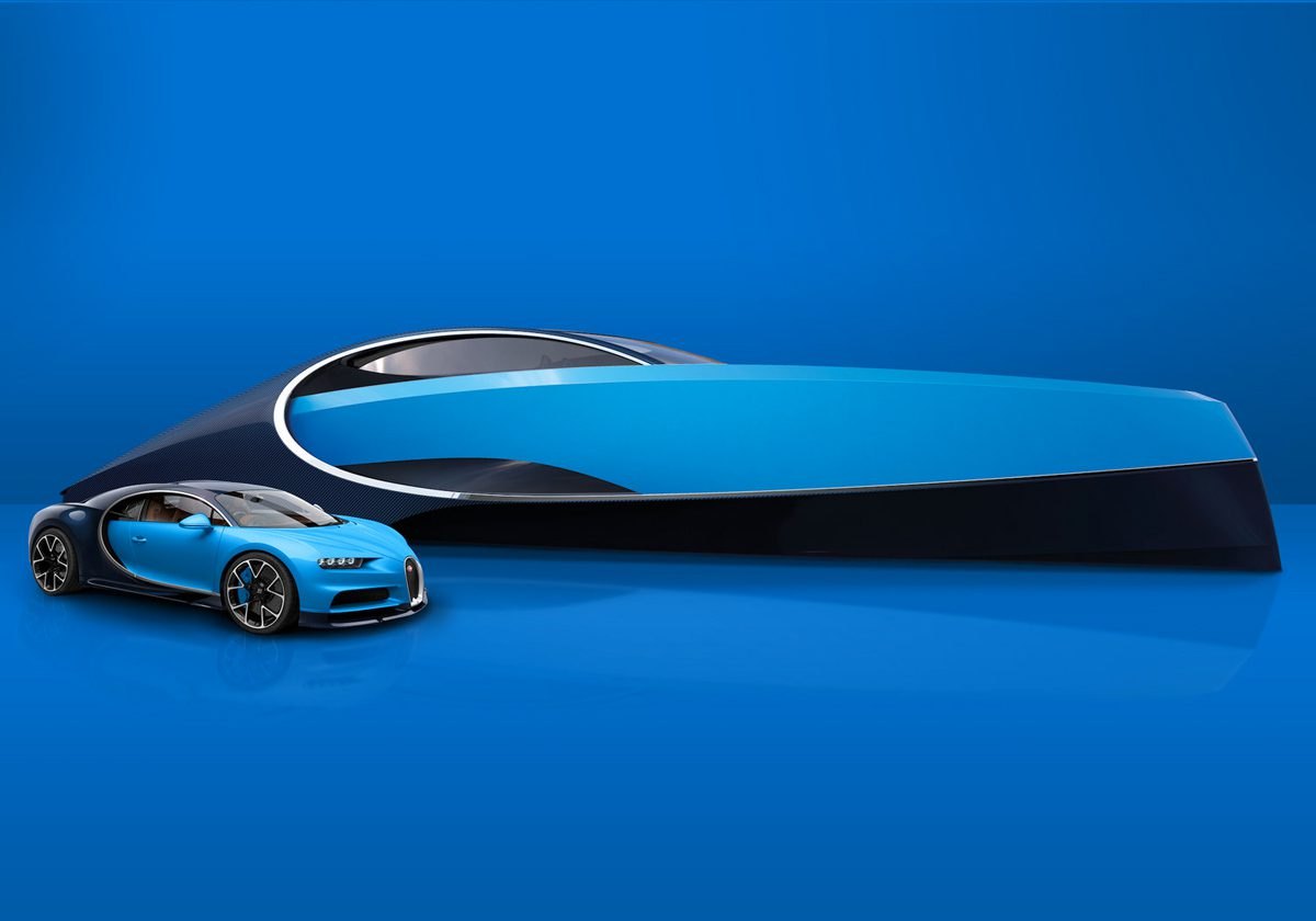 Niniette 66: die von Bugatti geschaffene Traumyacht, inspiriert vom Chiron