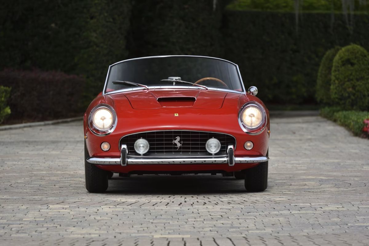 THE TOP HEAD IN VINTAGE CAR SALES IN 2024: FERRARI 250 GT SWB CALIFORNIA SPIDER