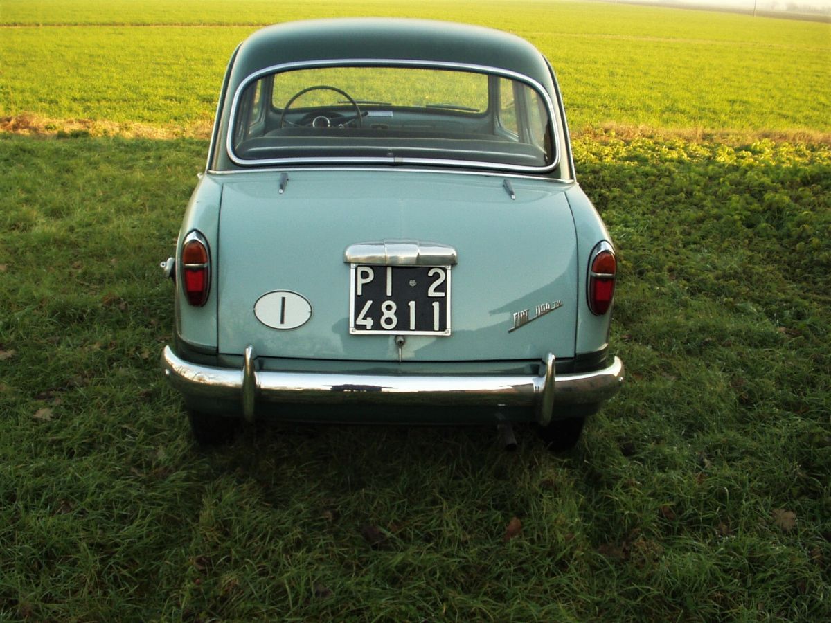 FIAT 1100/103E TV: A PREVIEW OF ONE OF THE CARS ON DISPLAY AT OUR STAND AT MODENA MOTOR GALLERY