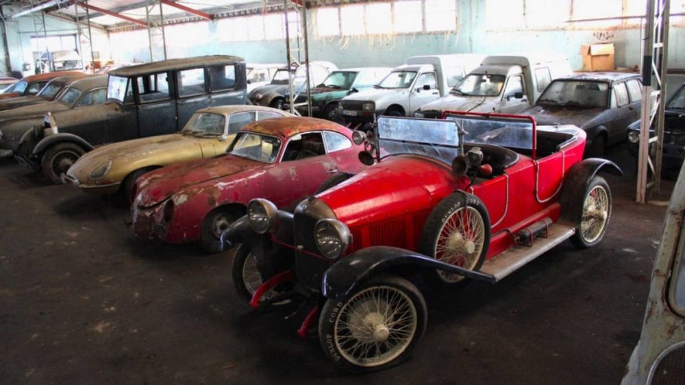 81 HISTORICAL CARS FOUND IN THE WOODS